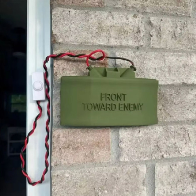 Military Style Door Decor