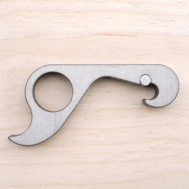 H-type single-hand bottle opener