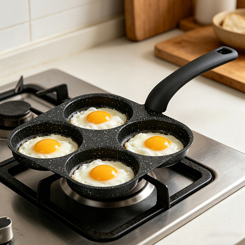 Multifunctional household non-stick frying pan