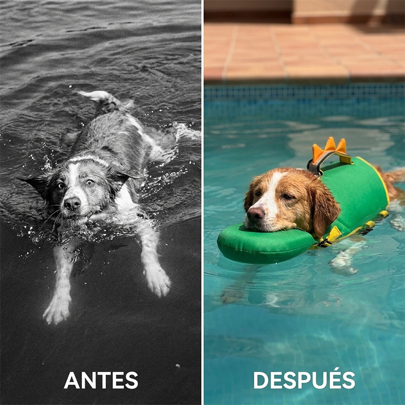 High-buoyancy dog ​​life jacket