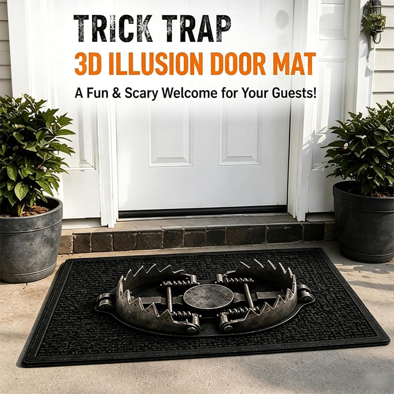 Fun 3D Trap Doormat