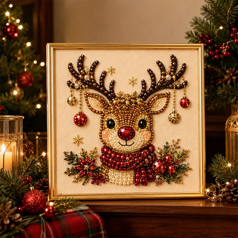 DIY Christmas Diamond Painting Set