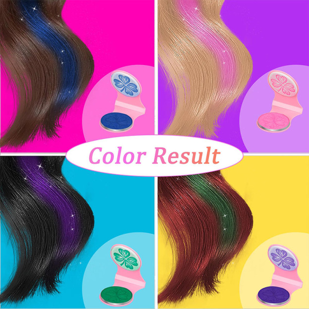 12 Colors Temporary Hair Chalk Set