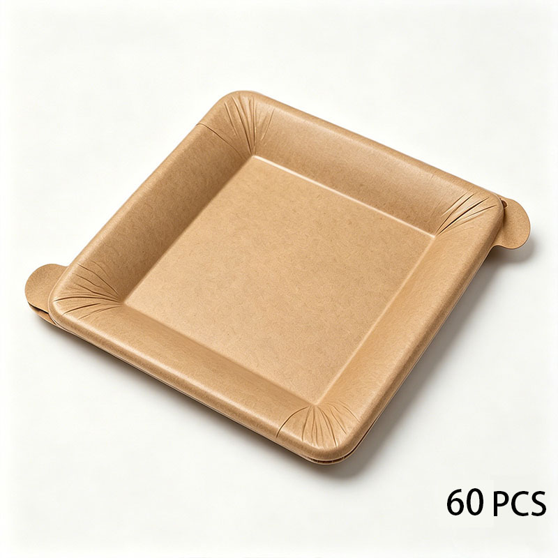 Reusable Square Paper Plates