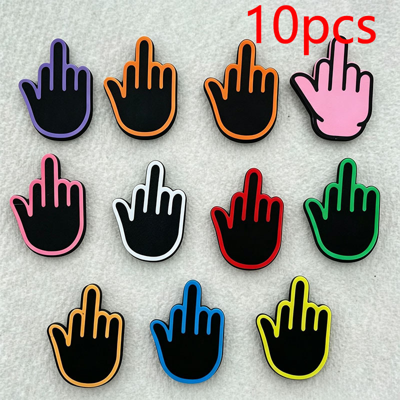 Fun Suction-Cup Middle Finger Decoration