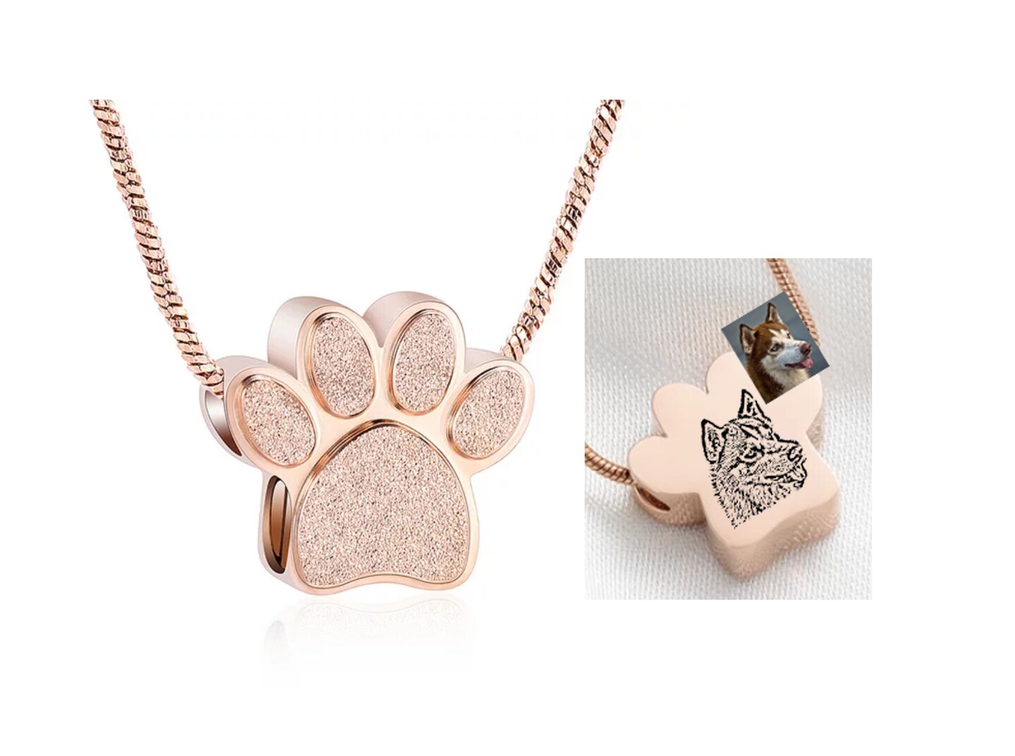 Personalized Pet Urn Necklace