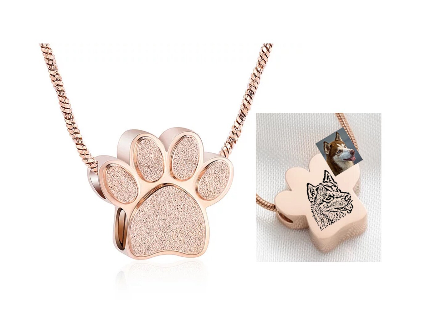 Personalized Pet Urn Necklace