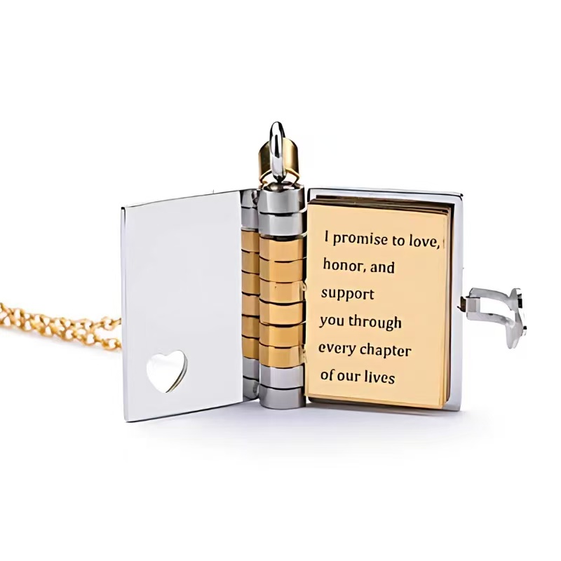 Love Book Locket - Personalized