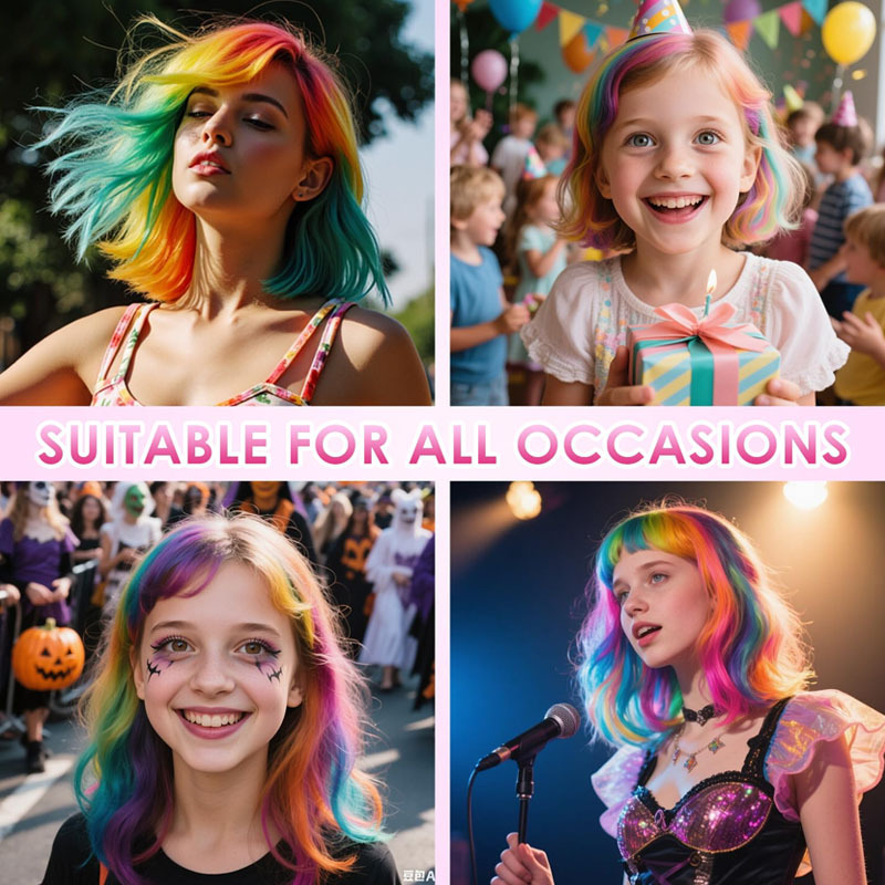 12 Colors Temporary Hair Chalk Set
