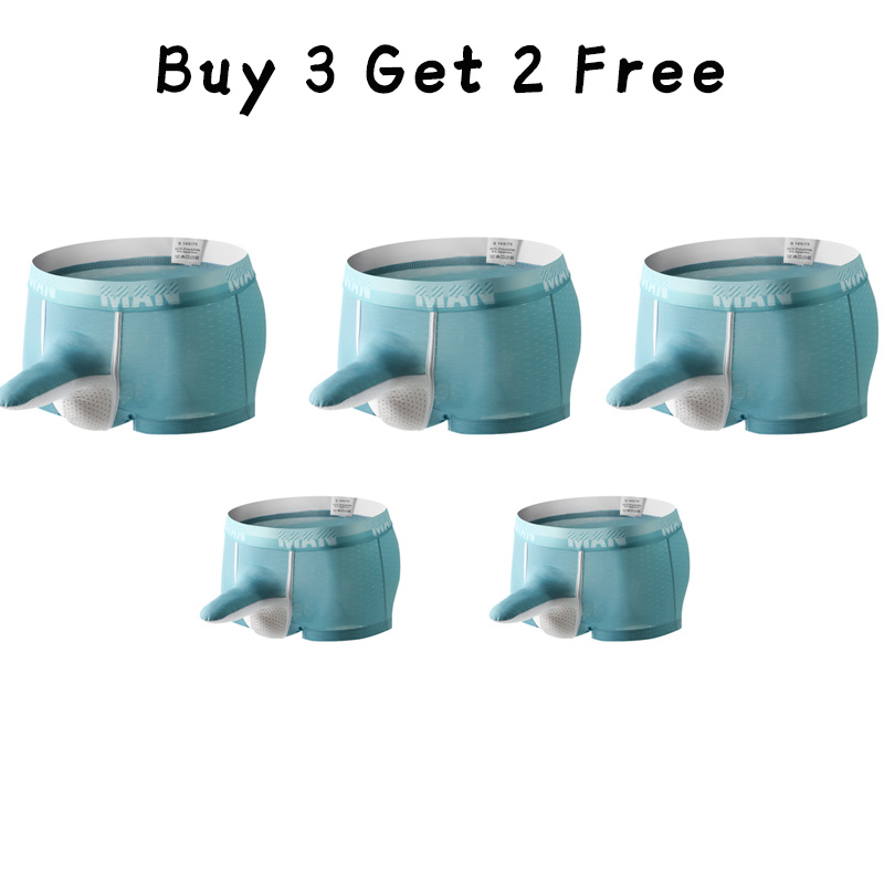 Men's breathable ice silk underwear