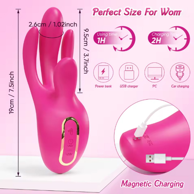 Shake finger vibrator
