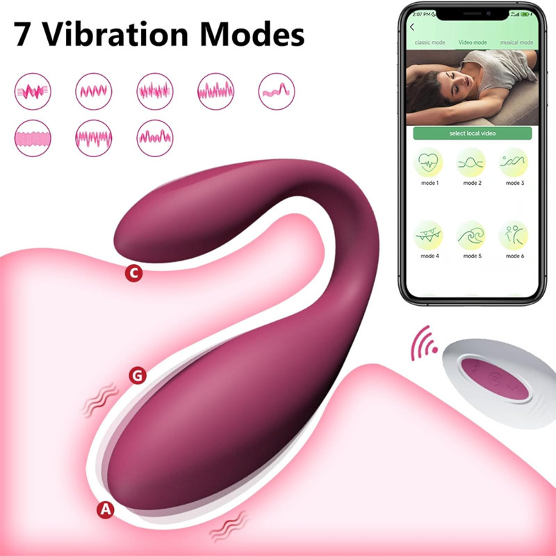 Multi-frequency resonance app remote control masturbator