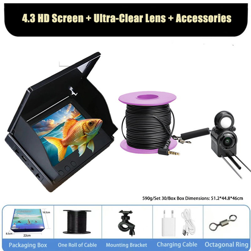 Underwater visual fish finder