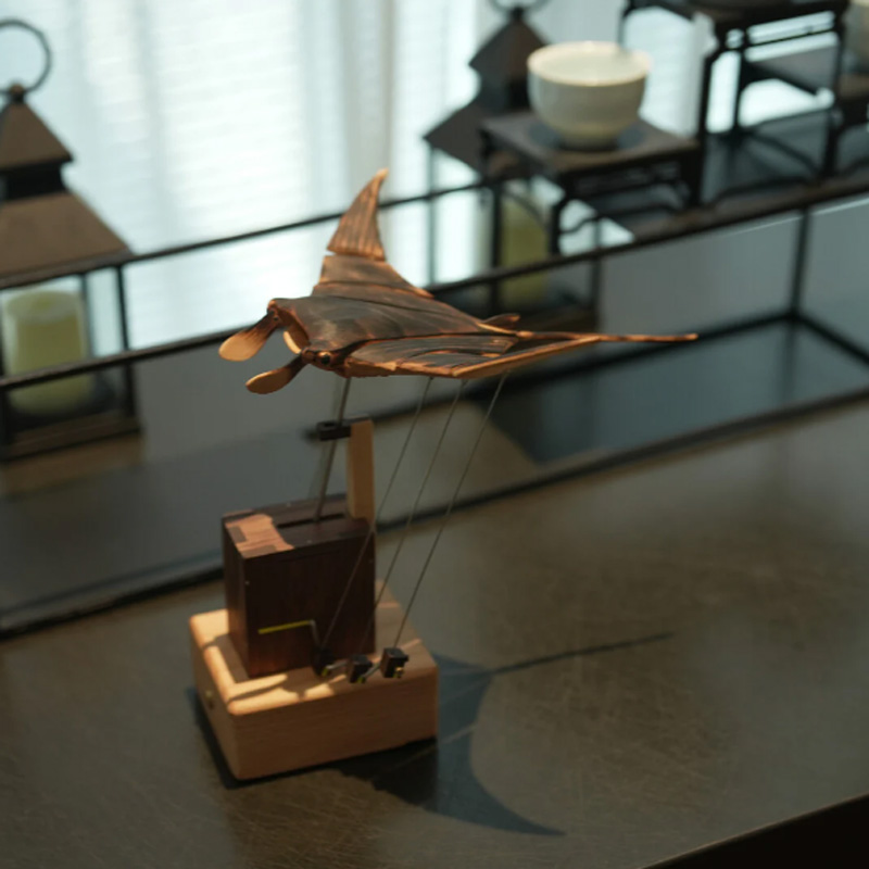 Electric Bionic Manta Ray Ornament