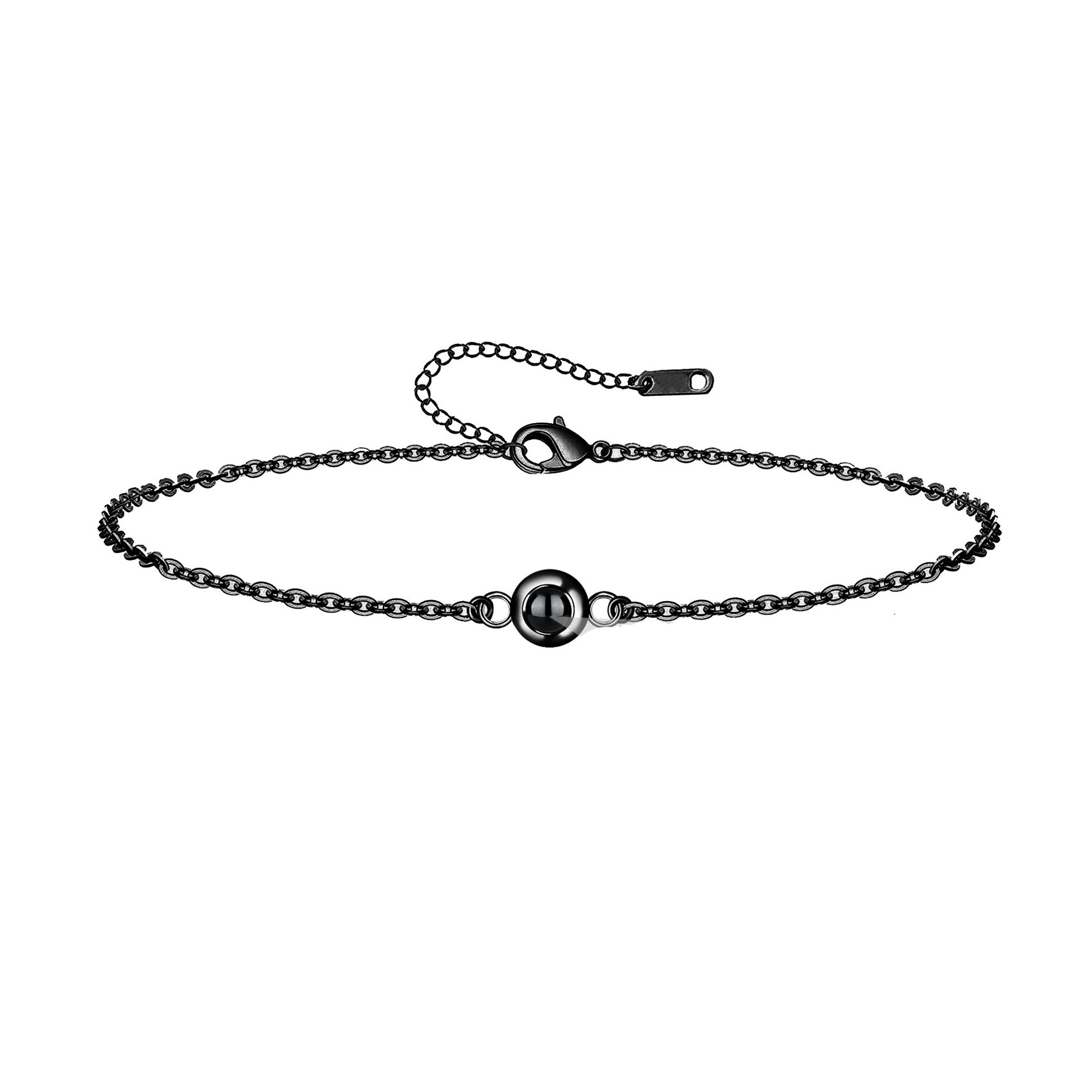 Personalized Round Projection Bracelet