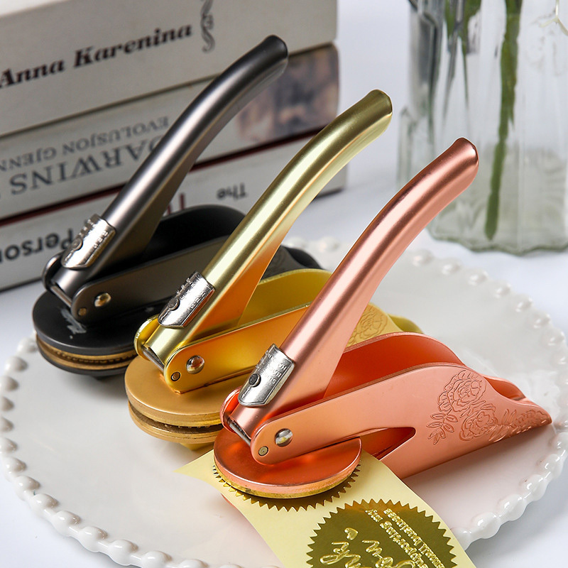 Custom printed steel seals