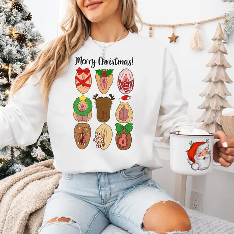 Interesting graffiti crew neck sweatshirt