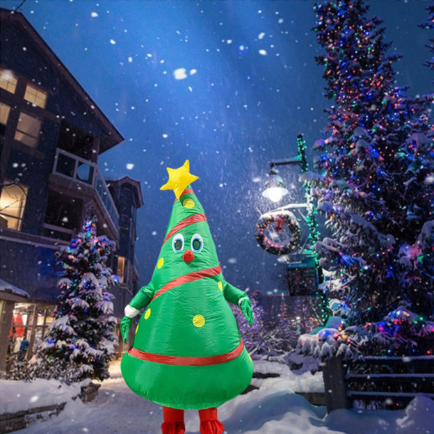 Inflatable Christmas tree costume