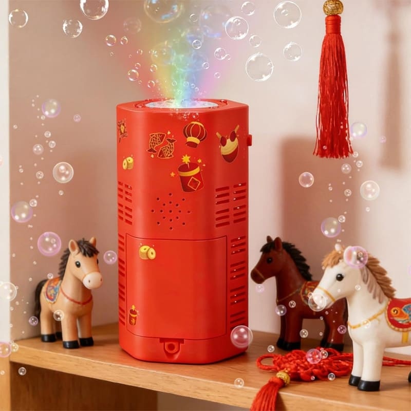 Electric Fireworks Bubble Machine