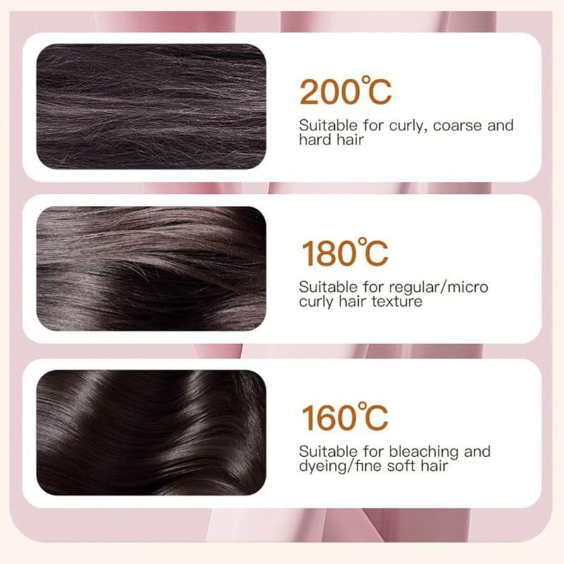 Wireless hair straightener