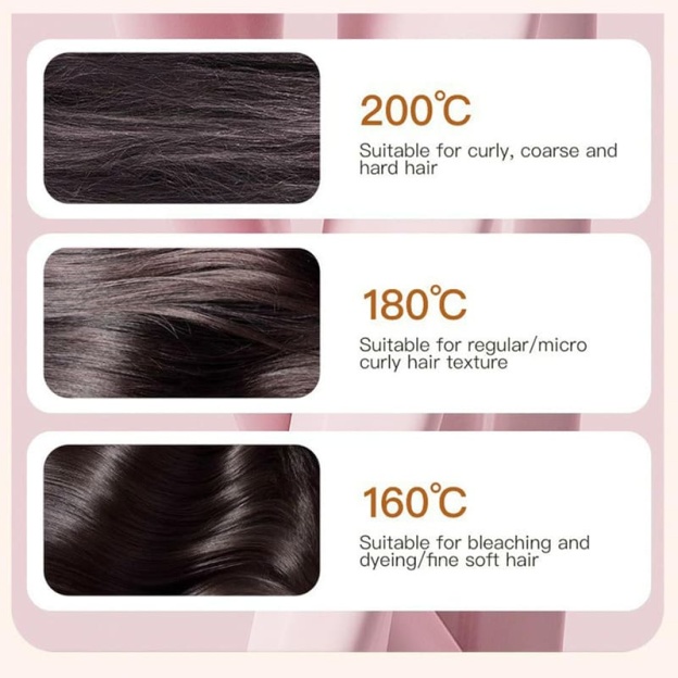 Wireless hair straightener