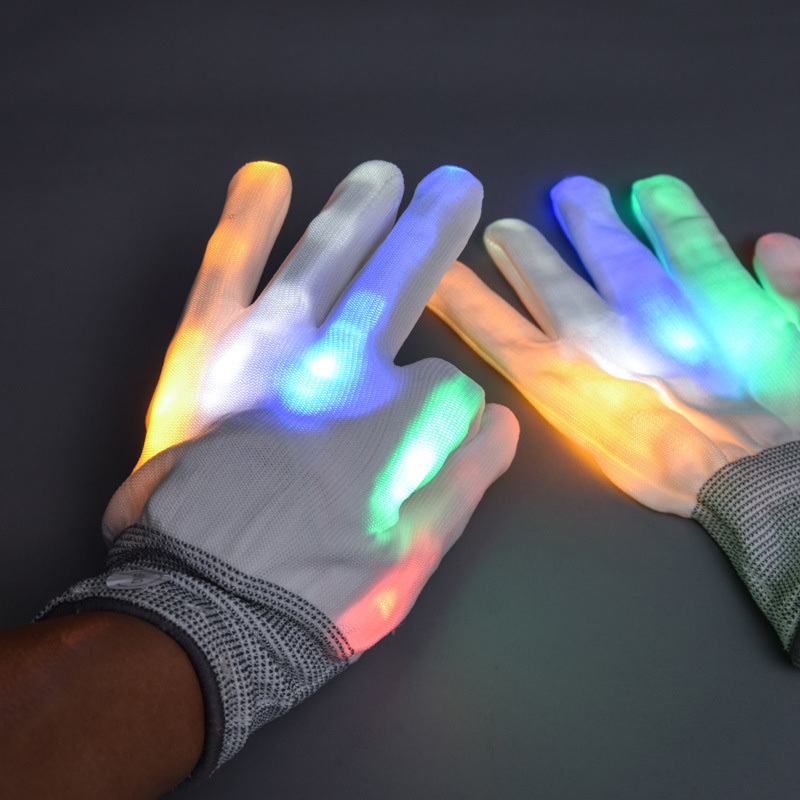 Rainbow Gloves