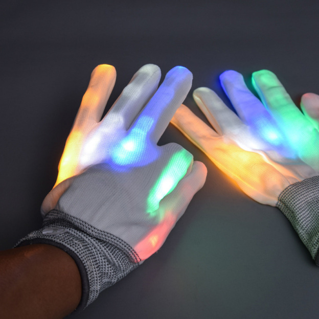 Rainbow Gloves