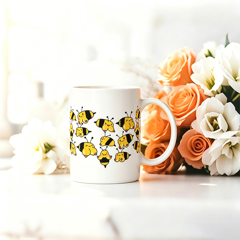 Funny Bee Ceramic Mug