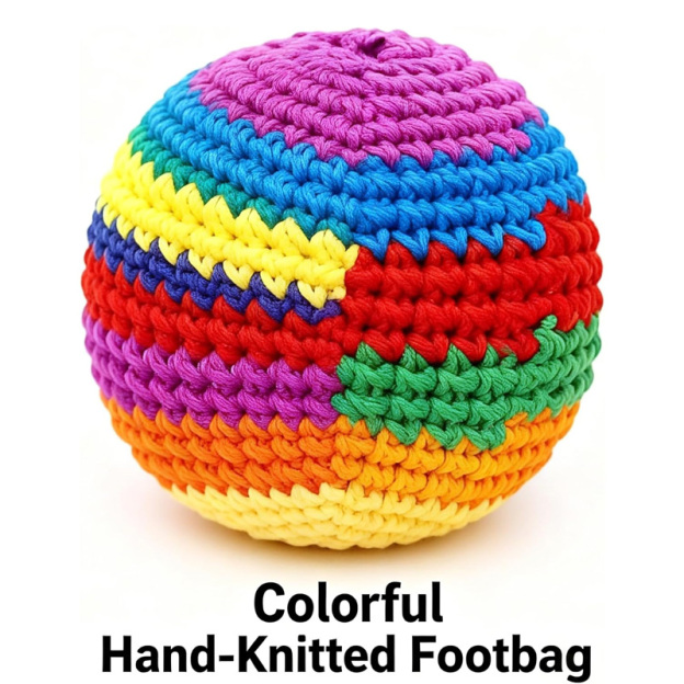 Soft knit sandbag kicking bag
