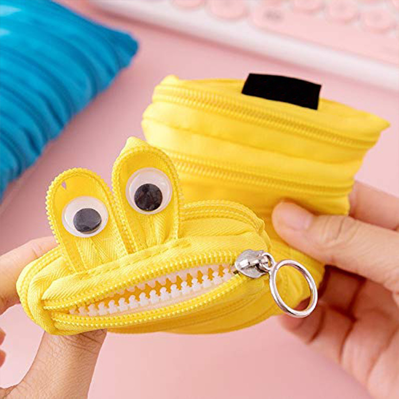Creative Caterpillar Zipper Pencil Case