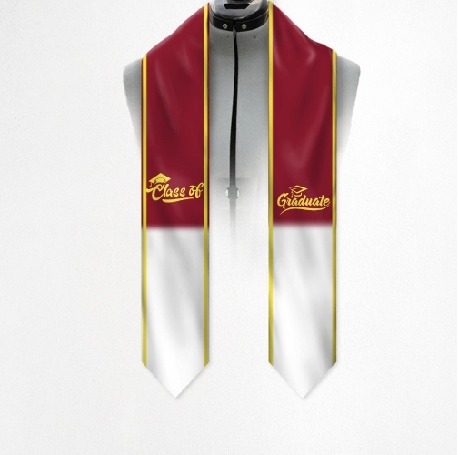 Custom Photo Class of 2024 Stoles Sash For Graduation Day