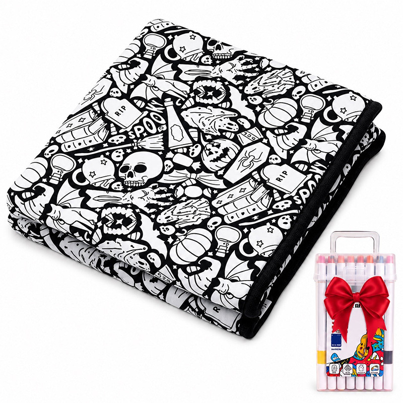 DIY Coloring Blanket