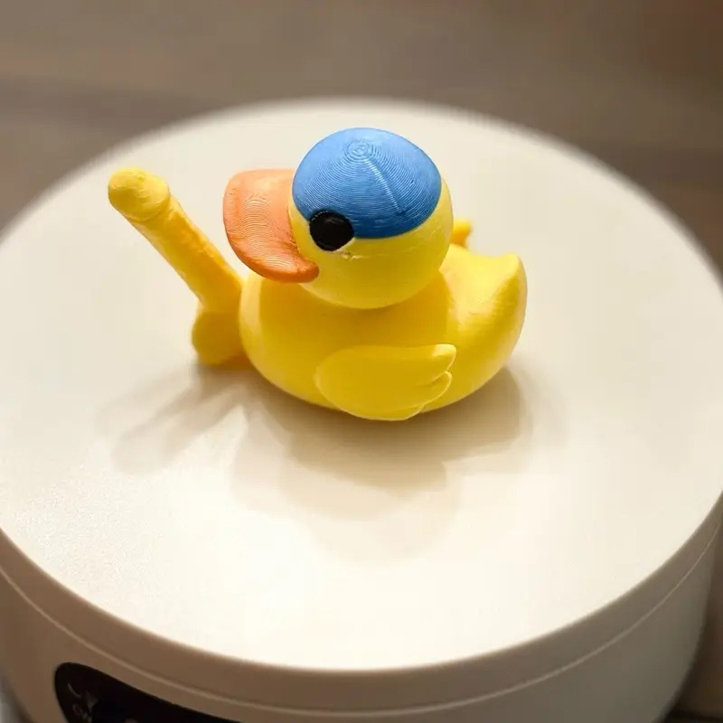 3D Fun Mini Yellow Duck Ornament