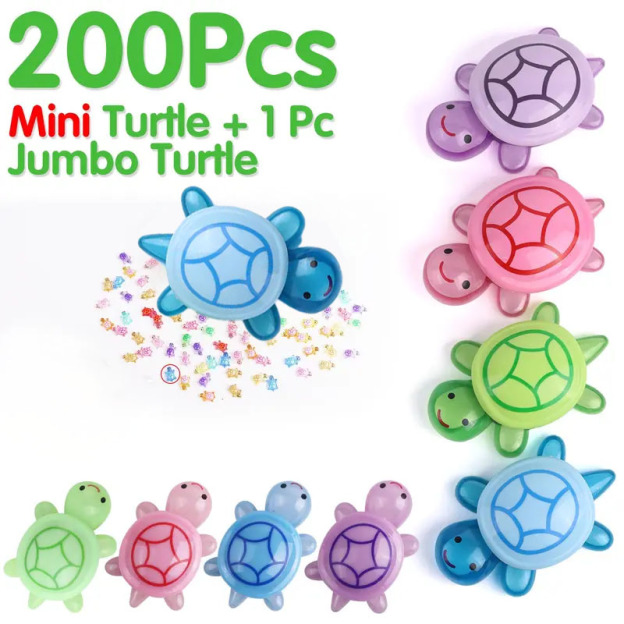 Miniature resin turtle decoration