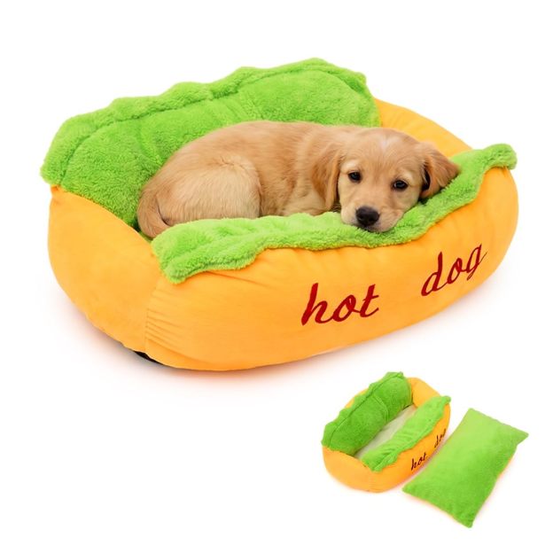 Hot Dog Pet Bed