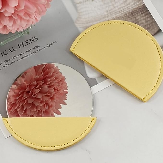 Exclusive mini wallet-style pocket mirror