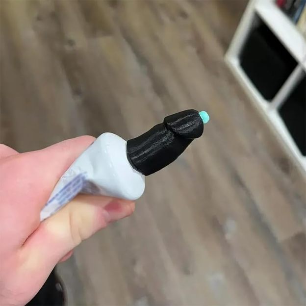 Personalized toothpaste protective cap