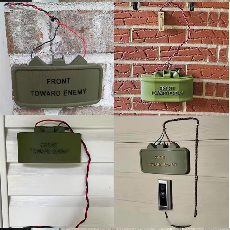 Military Style Door Decor