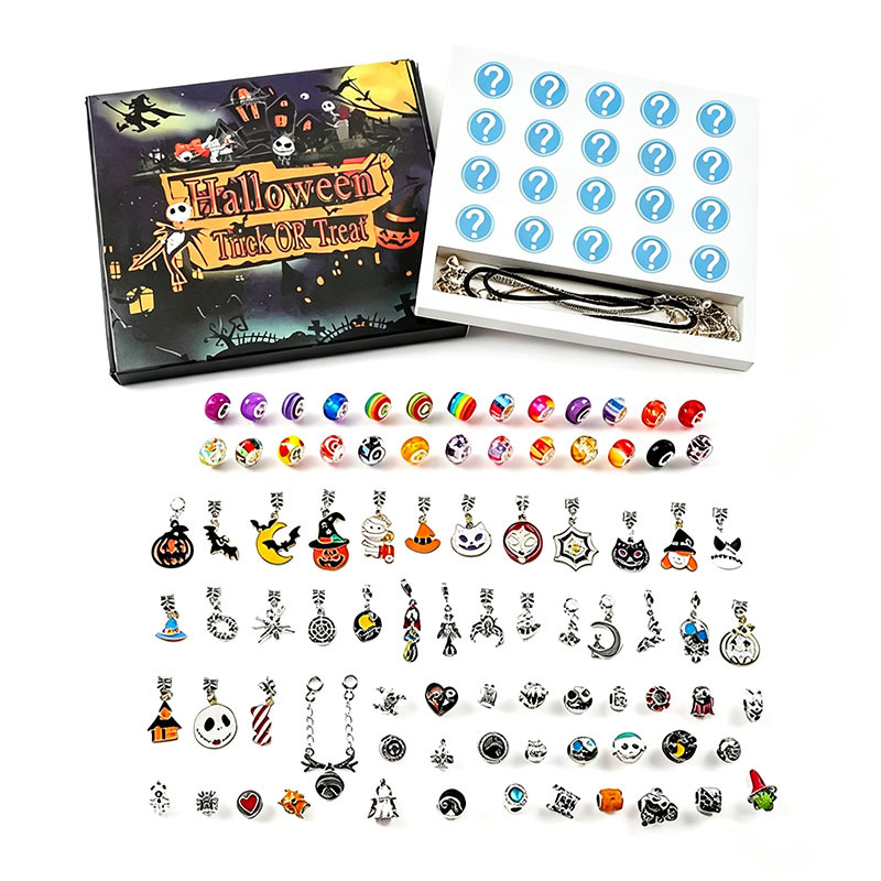 Halloween beaded bracelet set