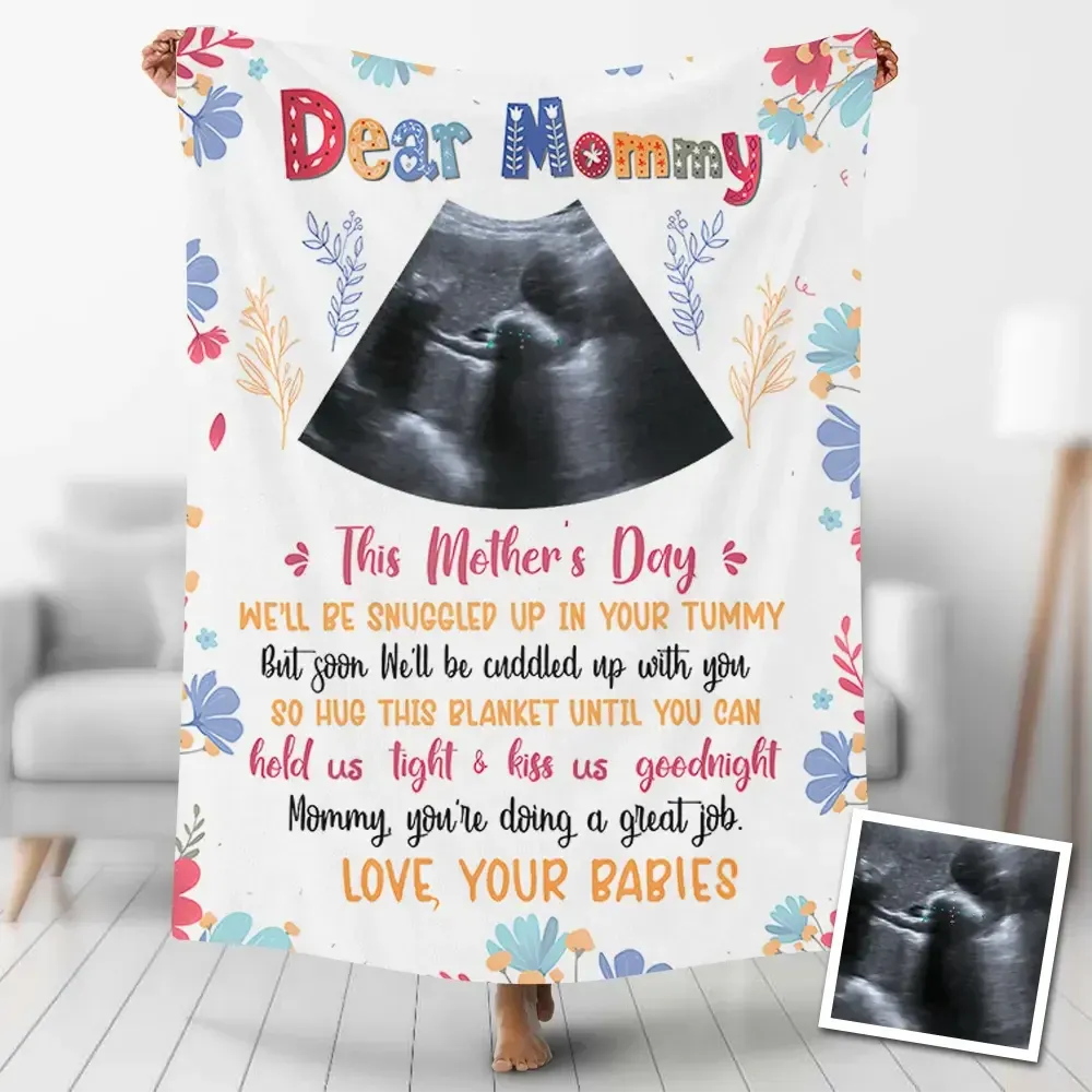 🎁Personalized Blanket Gift for Mom