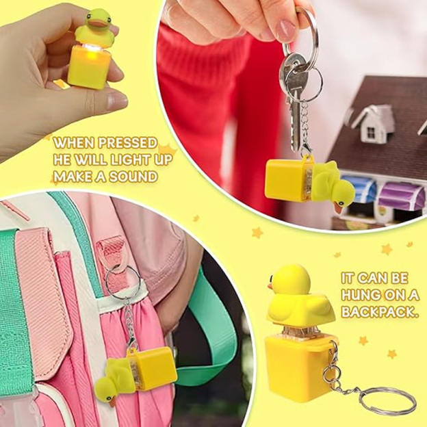 Stress Reducing Magic Duck Keychain