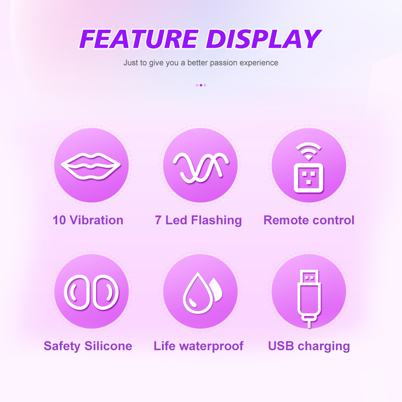 LED Light Silicone Butt Plug