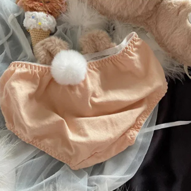 Winter Cream Bear Underwear Set