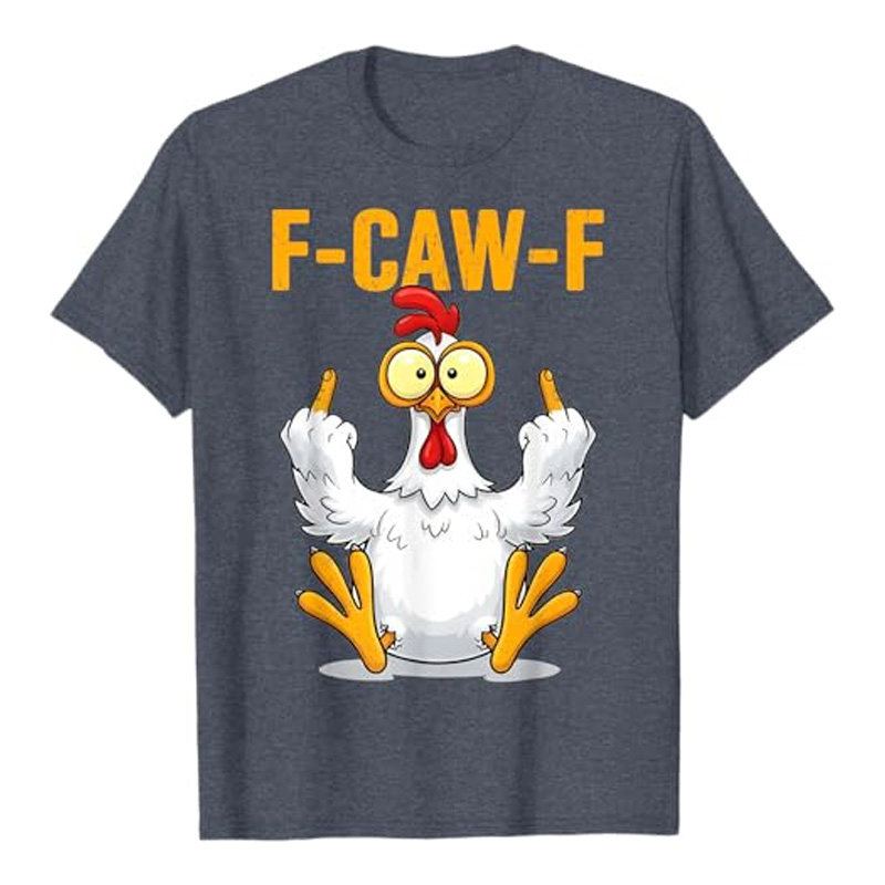 Crew neck combed cotton T-shirt