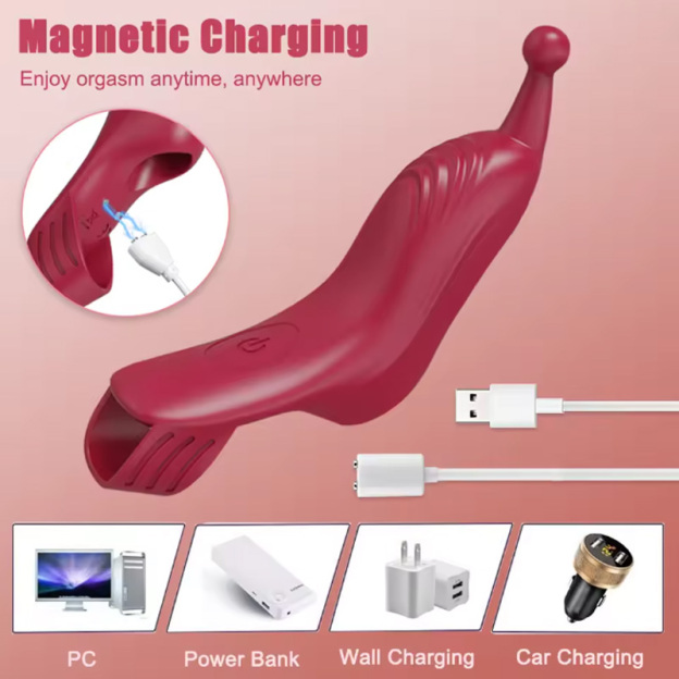 Finger G-spot vibrator