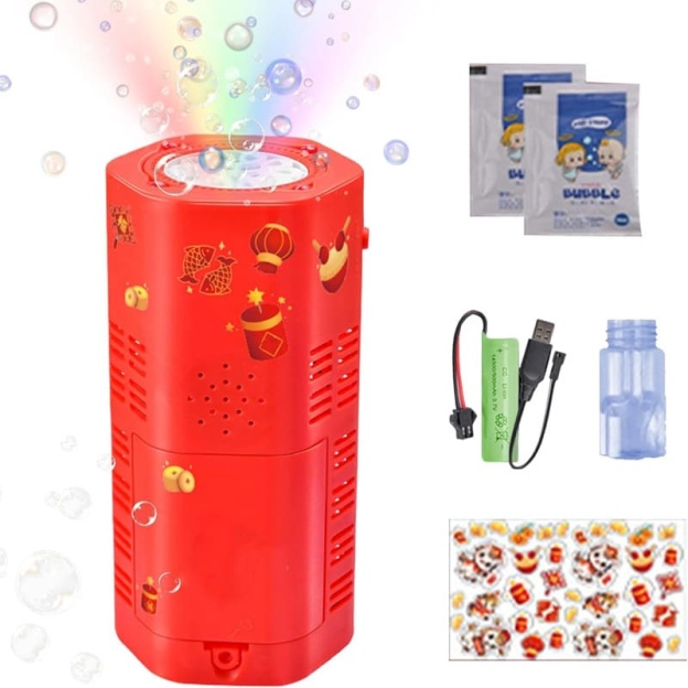 Electric Fireworks Bubble Machine