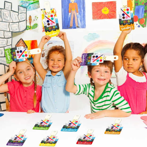 24-piece watercolor paint set