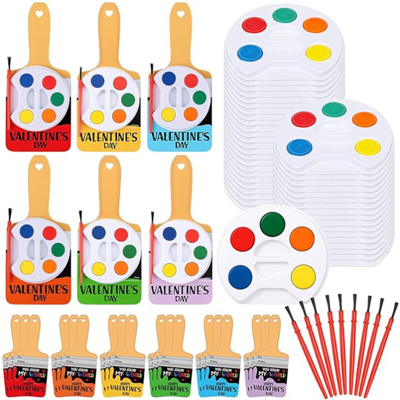 24-piece watercolor paint set