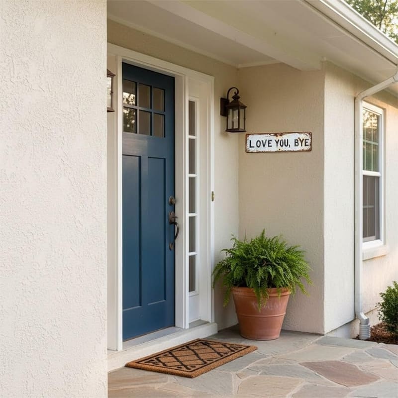 Love, Goodbye – Vintage Metal Wall Decor