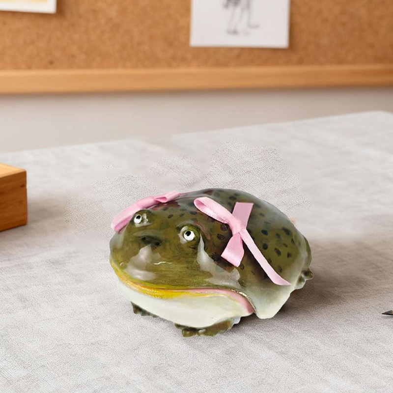 Creative Bow Frog Earphone Case